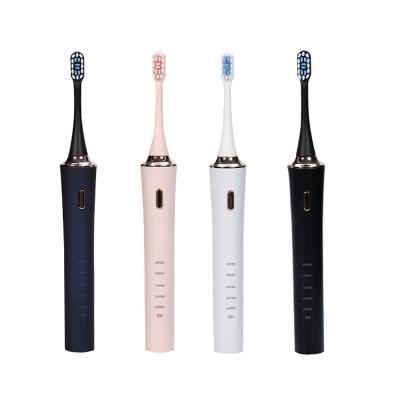 China Higher Frequency Shaking 2022 New Arrival Dupont Sonic Toothbrush Adult Electric Soft Nylon Bristle for sale