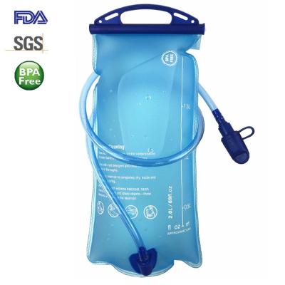 China Low moq wholesale price custom logo light weight 2021 bpa free tpu increasing camping water bladder for sale