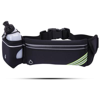 China Lightweight Foldable Outdoor Waterproof Sports Belt Hydration Running Waist Pack for sale