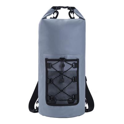 China Lightweight Custom Logo 500D PVC Mountaineering Tarpaulin Waterproof Dry Bag for sale