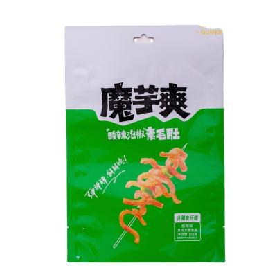 China Recyclable Snack Bag Food Grade Plastic Packaging Bag Vacuum Sealing Transparent Plastic Bag for sale