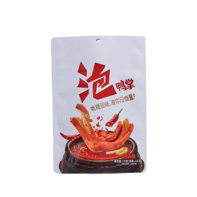 China Wholesale Recyclable Custom Logo Stand Up Pouch Plastic Vacuum Food Package Pouch Dry Bag for sale