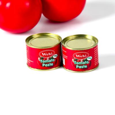 China 70Gx50 Halal Certified Meat Canned Easy Open Hard Open Tomato Sauce Caned Packaging In Tin Packing/Canned Tomato Sauce NOT for sale