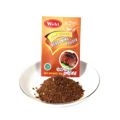 China Africa Dry Cooking Condiments 10 Grams Flesh Seasoning Powder With Halal Certificate for sale