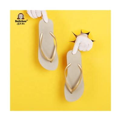 China Factory Price Women's Wholesale Anti-Slippery Non-Slip Wear-Resistant Slippers Collapse Beach Flip Flops for sale