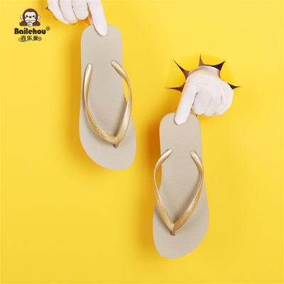 China Casual Breathable Flat Bottom Flip Flops Womens Pvc Breathable Hot Selling Slippers for sale