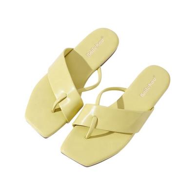 China 2020 New Quality Breathable Ladies Summer Breathable Customized Flat Slipper For Outdoor for sale