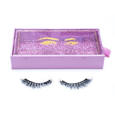 China Good quality private label 3d eyelash wholesale natural fluffy 5D mink eyelashes seller 13mm-18mm for sale