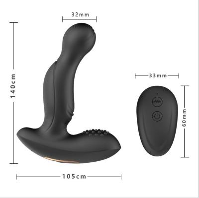 China 2020 Rechargeable Silicone Massager High Quality Custom Prostata Vibrator Massager Silicone Anal Toys for sale