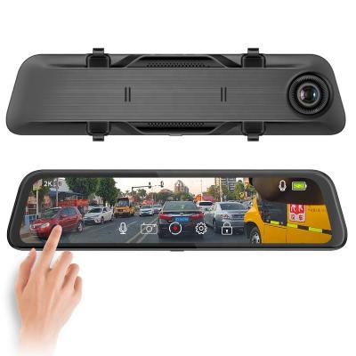 China NIGHT VISION Vehicle Black Box 12 Inch Touch Screen Hisilicon Car Dash Black Box Cam Dvr Camera Dash Cam Video Recorder Car for sale