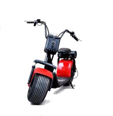 China New model 1500W 63V12ah lithium battery Citycoco unisex electric scooter/fat tire electric scooter for sale