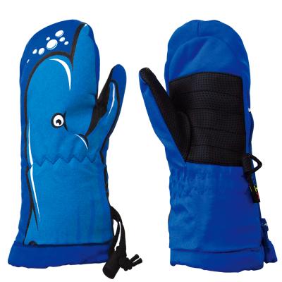 China cheap best design with zipper winter gloves for kids YCC-010 for sale