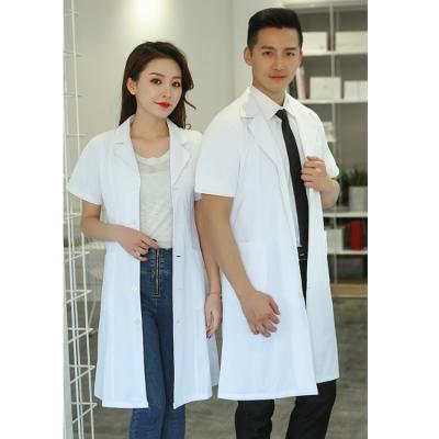 China Breathable Comfortable Comfortable Lab Coats Lab Coats Women Medical Women's White Lab Coat for sale