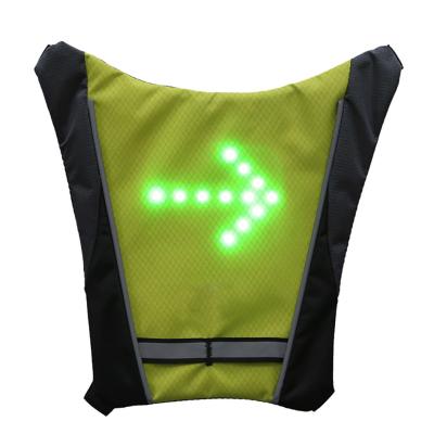 China INSTANT Breathable Reflective Running Phone LED Backpack LED Night Safety Vest Unisex Safety Vest For Running for sale