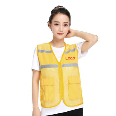 China QUICK DRY Promotional Vest Safety Vest Advertising Voluntary Vest With Custom Logo for sale