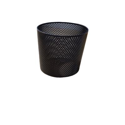 China Plain Weave Galvanized Perforated Metal Mesh / Aluminum Perforated Metal Mesh Speaker Grille zu verkaufen