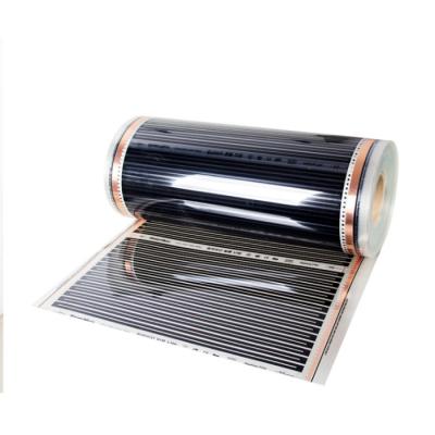 China Electric PET Graphene Film Underfloor Heating Strip Film Far Infrared Electric Heating Film à venda