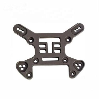 China Custom Aluminum CNC Machined Part Frame DIY Art Project Colorful Anodized Aluminum CNC Cutting Carbon Fiber Drone Frame Part en venta