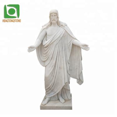 China Modern Marble Religious Catholic Marble Jesus Statues of Jesus Statues Classical Life Size for sale