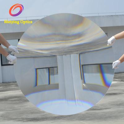 China Optical Diameter 1000mm Round Fresnel Lens , Big Fresnel Lens For Solar Cooker for sale