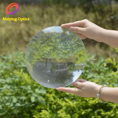 China PMMA Optical Material Round Shape Diameter 200mm Spot Fresnel Lens For Decoration Show for sale