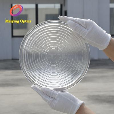 China Stage Lighting High Quality Mold Pressed 50-300mm Spot Fresnel Lens, Borosilicate Glass Fresnel Lens For Spot Light for sale