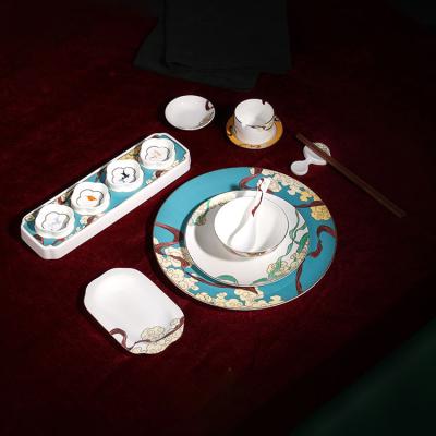 China Sustainable P&T Factory Realize Custom Material Decals Shapes Logos To Design Unique Dinner Sets For Customized Customer Needs for sale