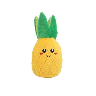 China Dog Playing Chewing High Quality Dog Playing Chewing Pineapple Plush Toys Toys Pineapple for sale