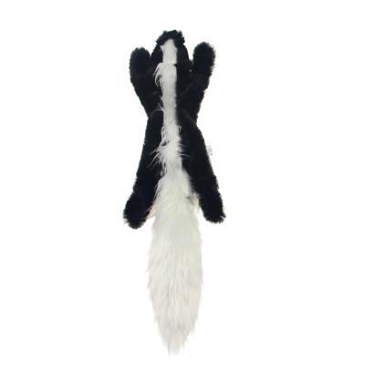 China Custom Eco Friendly Training Squeak Stocked Plush Animals Fox Interactive Toy Dog Chew Pet Toys Wholesale for sale