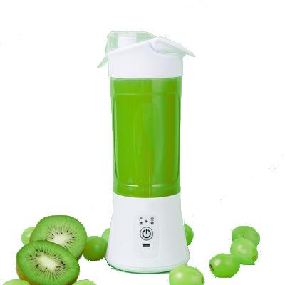 China High Efficiency Protable Personal Blender Cup Portable USB Fruit Squeezer Fruit Juicer Blender Electric Rechargeable Smoothies Shakes Mini Travel Plastic Bottle for sale