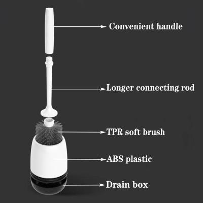 China Viable Hot Selling Cheap Plastic Toilet Brush Cleaning Toilet Brush From China Factory In Stock Cheapest Sample Price Toilet Lavatory for sale