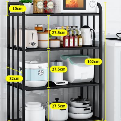 China Home-Use 3 Tier Sustainable Folding Storage Shelves For Kitchen Storage Foldable Shelf Rack for sale