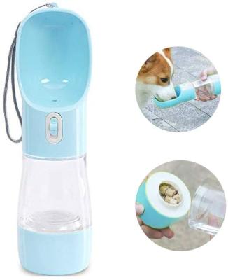 China Factory Wholesale Non-automatic Food Grade Proof Portable Puppy Pet Travel Water Bottle For Dogs for sale