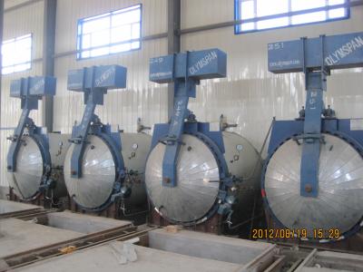 China Autoclave de AAC con el dispositivo del oscilación y el reductor de la mano en venta