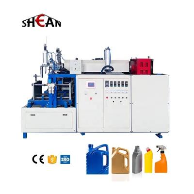 China Bottle High speed lubrication engine oil bottle making extrusion blowing blow moulding machine for sale