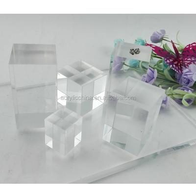 China Morden Solid Acrylic Block Display, Acrylic Blocks Display for sale