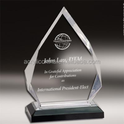 China New Styles Eco - Friendly Acrylic Award Trophy Design for sale