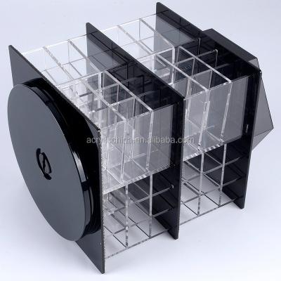 China Storage Display Revolving Acrylic Lipstick Holder, Acrylic Lipstick Organizer, Acrylic Lipstick Revolving Tower for sale