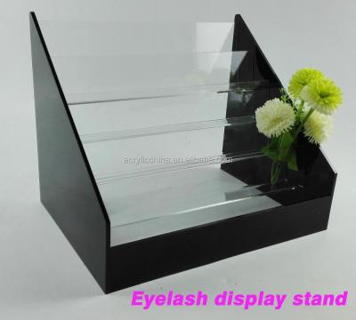 China Acrylic Morden Factory Eyelashes Display Stand Custom Eyelash Display Rack for sale