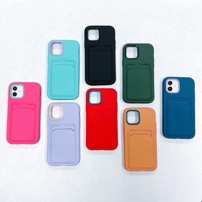 China Newest Waterproof Shockproof Soft TPU Sliding Design Camera Mobile Phone Protective Back Case For iPhone 12 13 for sale