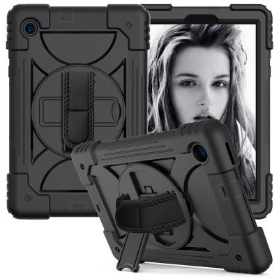 China Portable Heavy Duty Hybrid Kickstand Tablet Case Combo Cover For Lenovo Tab M10 Plus 10.3 X606F/606X for sale