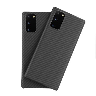 China Unique Style High Quality Thin Mobile Cover Real Aramid Fiber Carbon Fiber Case For Samsung Galaxy Note 20 PLUS 20++ for sale