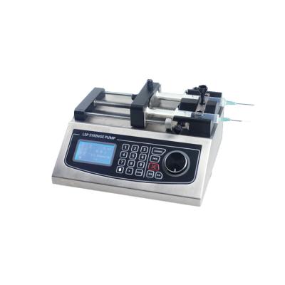 China Developing World Water Solutions High Precision Double Channel Liquid Lab Injection Medicine Syringe Pump for sale