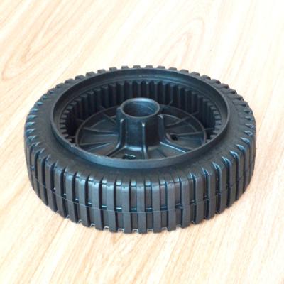 China Factory 8x2 Inch Free Flat Rubber Wheels For Handcarts Or Mowers for sale