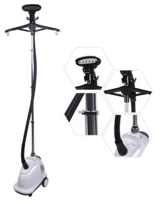 China Hot Selling Powerful Amazon 220V 1700W Car Cloth Clothes Standing Electric Garment Steamer for sale