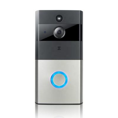 China WIFI Video Doorbell HD 720P PIR Wireless Smart Human Body Visual Doorbell Night Vision Battery Talking Infrared Camera for sale