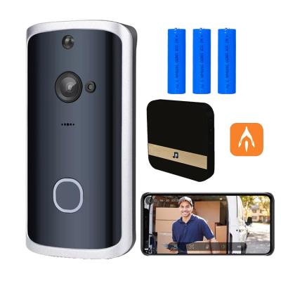 China Modern Factory Smart Doorbell Camera IP 720P Phone Door Bell For Apartments IR Alarm Security Wireless Intercom WIFI Visual Doorbell for sale