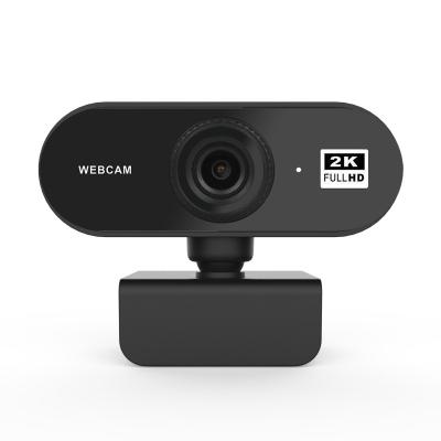 China Rotatable Meeting 180 Degree 2.0 HD Live 2K USB Webcam Camera With Noise Reduction Microphone Desktop Meeting Video Conference Camera for sale