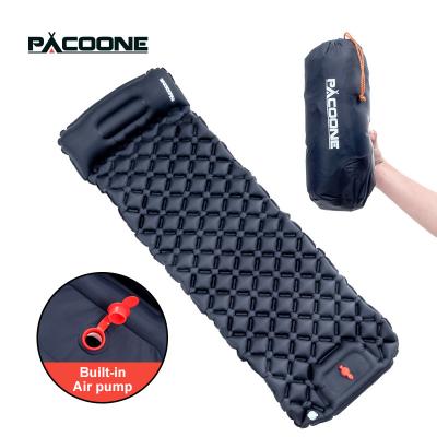 China PACOONE Lightweight Outdoor Self Inflating Air Mat Ultralight Air Mattress Camping Sleep Pad for sale