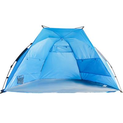 China New Popular Colorful Waterproof Automatic Beach Tent Family Folding Fishing Shelter Sunshade Beach Camping Tent Extended Type for sale